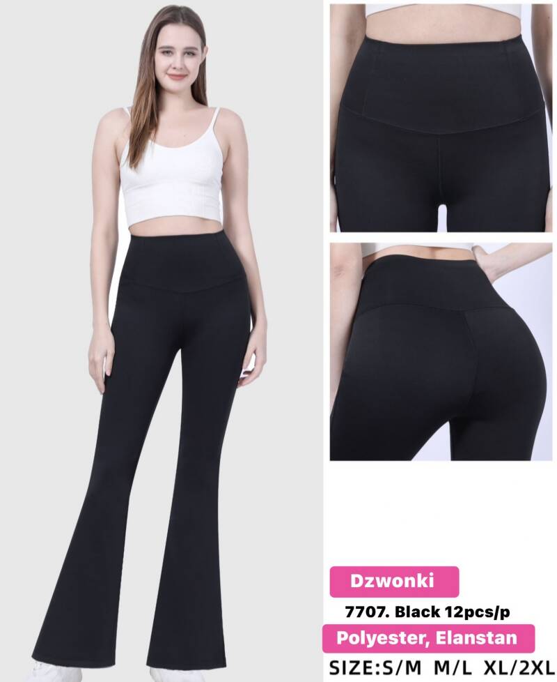 Leginsy damskie Roz S-2XL, Mix Kolor Paczka 12 szt 1